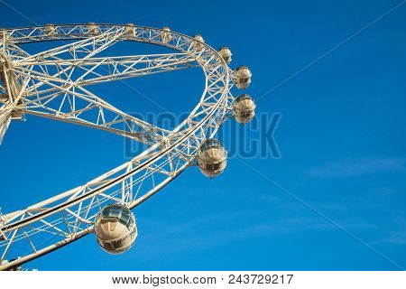 The Melbourne Star Is A Giant Ferris Wheel In The Waterfront City Precinct In The Docklands Area Of 