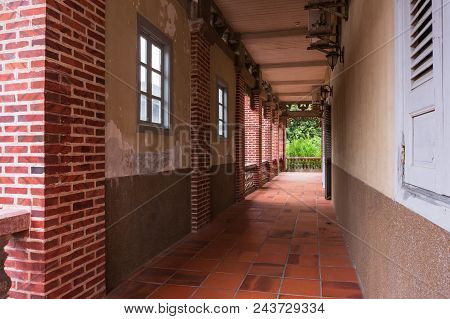 Corridor At Hai Tian Tang Gou Building In Gulangyu Island