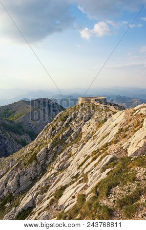 Mountain Landscape With An Observation Deck In Lovcen National Park, Montenegro