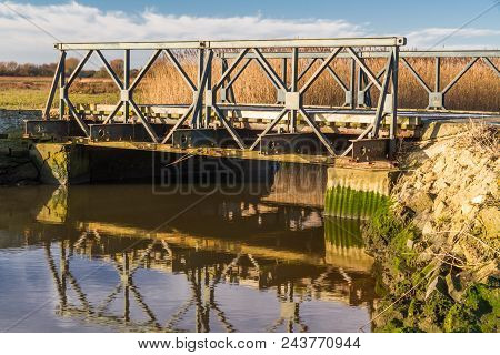 Prototype Bailey Bridge On Stanpit March.