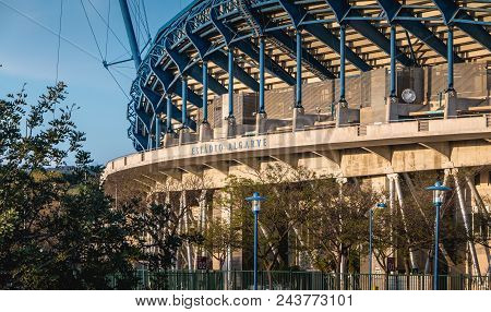 Architectural Detail Of The Algarve Football Stadium
