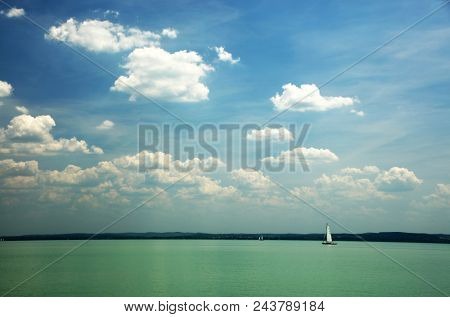 Balaton Lake in Hungary, Europe