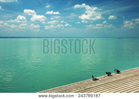 Balaton Lake in Hungary, Europe