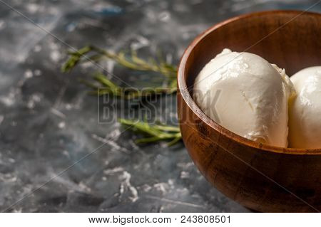 Delicate, Delicious Mascarpone Cheese Milk Product. Soft Cheese
