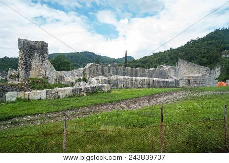 Nokalakevi - Fortress In The Western Part Of Georgia