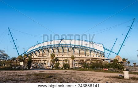 Architectural Detail Of The Algarve Football Stadium