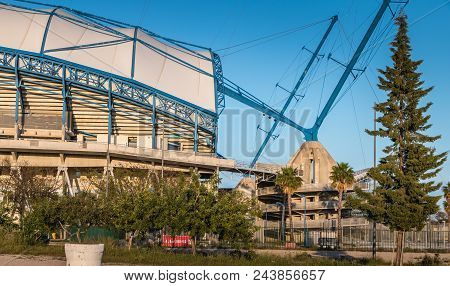 Architectural Detail Of The Algarve Football Stadium