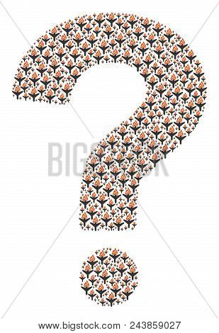 Question Figure Created Of Air Crash Items. Vector Air Crash Icons Are Formed Into Sql Collage.