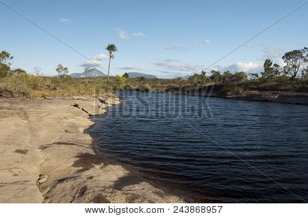 Canaima National Park With Some River. Venezuela