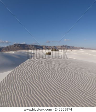 Sand Dunes In Desert Of Socotra Island, Yemen