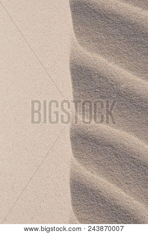 Close Up Of Sand Dune In Socotra Island, Yemen