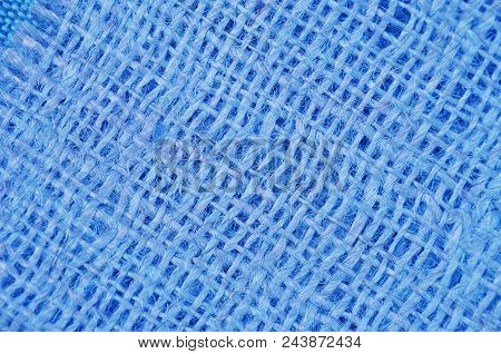 Close Up Of Natural Bagging Texture Background