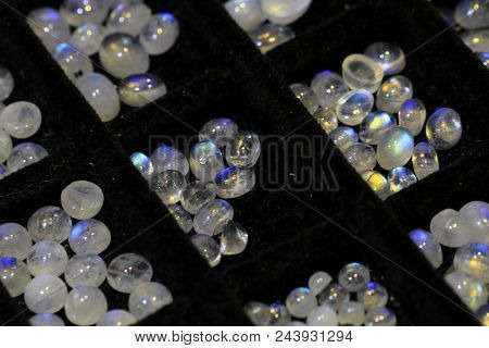 Opalite Mineral Collection As Very Nice Natural Background