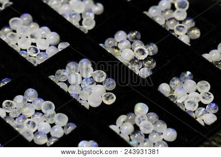 Opalite Mineral Collection As Very Nice Natural Background