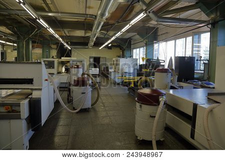 Metalcutting Workshop At The Factory