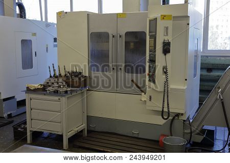 Metalcutting Workshop At The Factory