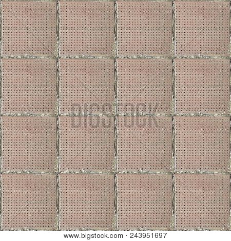 Abstract Seamless Pattern For Designers With Concrete Causeway Road From Clay
