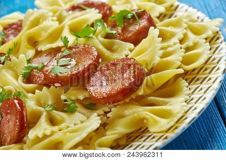 One Pot Kielbasa Pasta