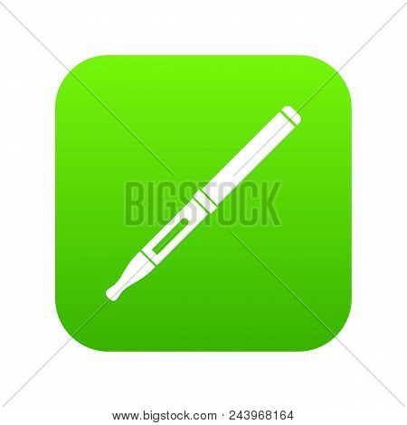 Mod And Clearomizer In The Kit Icon Digital Green For Any Design Isolated On White Vector Illustrati