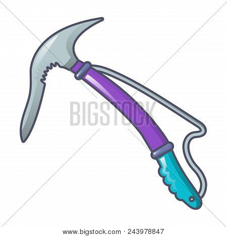 Climb Axe Icon. Cartoon Of Climb Axe Vector Icon For Web Design Isolated On White Background