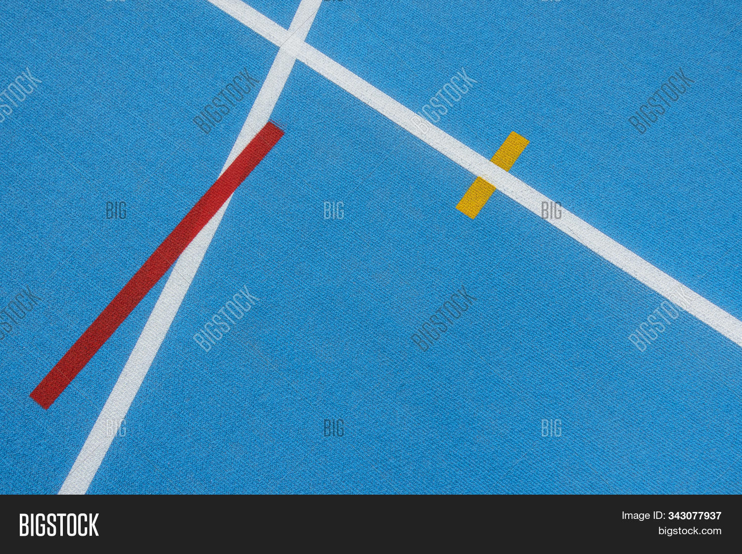 Blue Running Track Image & Photo (Free Trial) | Bigstock