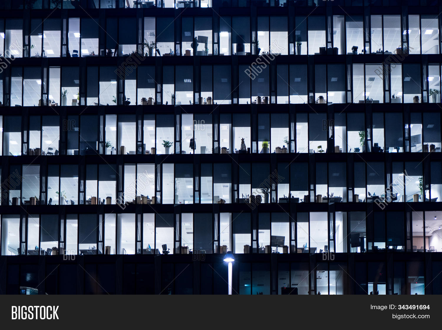Office Building Night Image & Photo (Free Trial) Bigstock