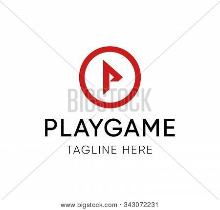 Playgame, Vector Emblem Template For Players Team