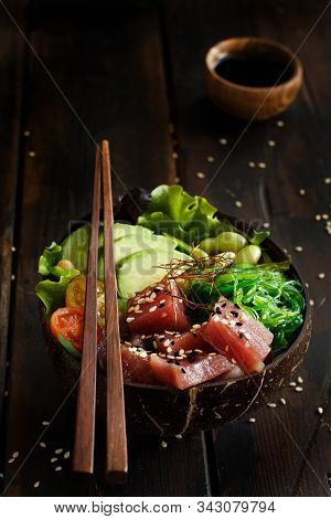 Hawaiian Tuna Poke Bowl