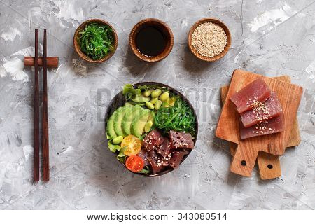 Hawaiian Tuna Poke Bowl