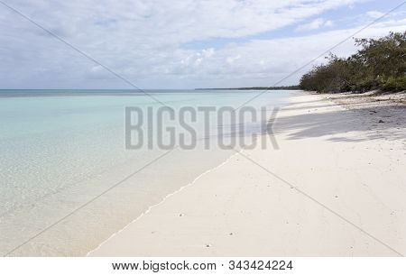 Fayaoue Beach On The Coast Of Ouvea, New Caledonia