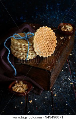 Feta Waffle Crackers - Salty Snacks Made With An Iron Press
