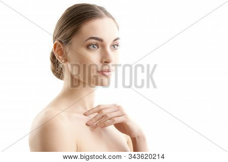 Young Woman With Beautiful Eyes