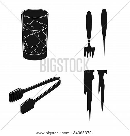 Isolated Object Of Cold And Transparent Icon. Set Of Cold And Water Vector Icon For Stock.