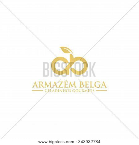 Initial Ab Logo Design Template Unique Simple