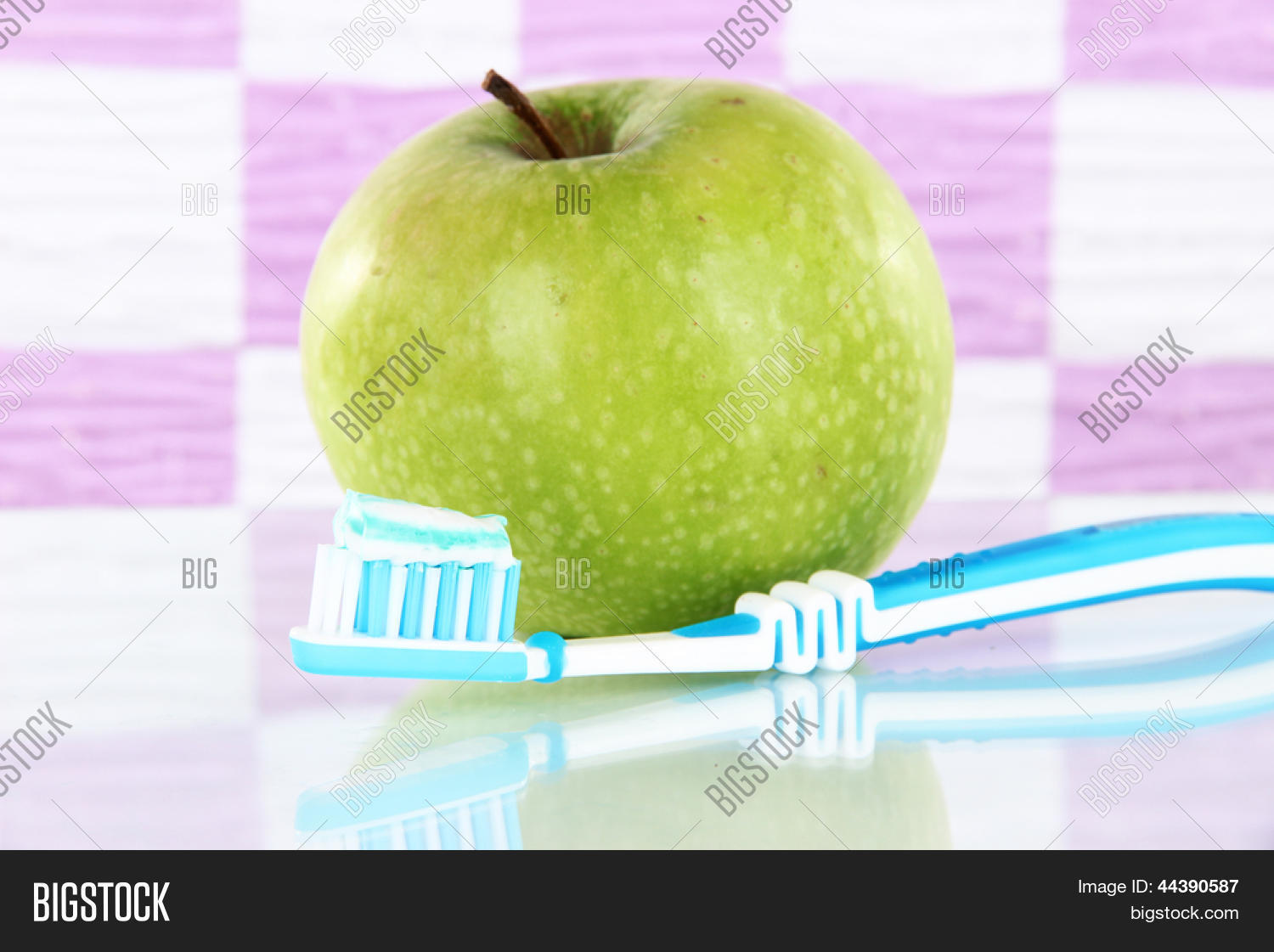 Apple Toothbrush On Image & Photo (Free Trial) Bigstock