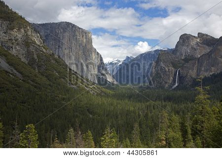 Tunnel View, Yosemite National Park, Californië, Verenigde Staten