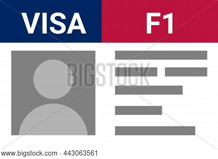 Usa Student Viza F1. Visa In The United States Study For Foreign Students.