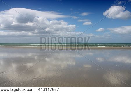 North Island Landscape, New Zealand - Waihi Beach. Bay Of Plenty Region.