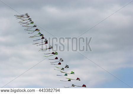 Kites On The Beach Of Berck, France