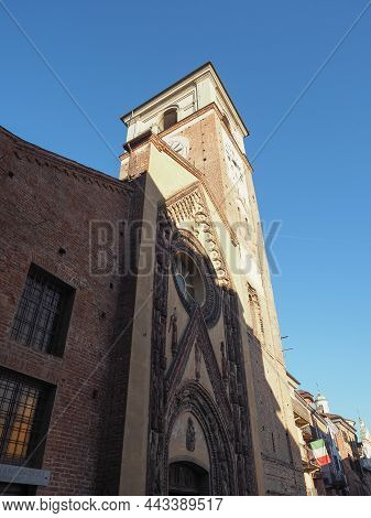 Duomo Cathedral Church In Chivasso