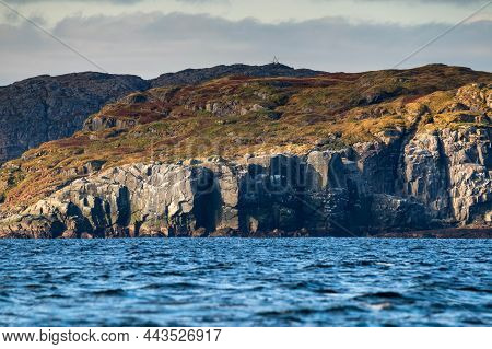 View Of The Barents Sea Shore Located In The Arctic Ocean