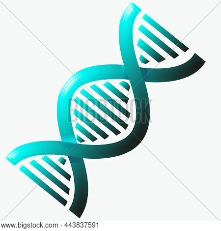 Vector Logo Dna Icon Healthy, Molecular, Medicine, Chromosome