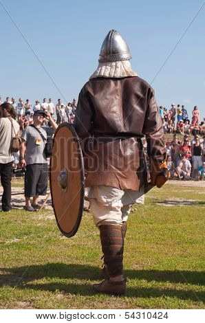 Unidentified Participant  At A Historical Reenactment Festival Held In Abalak, Siberia. Russia