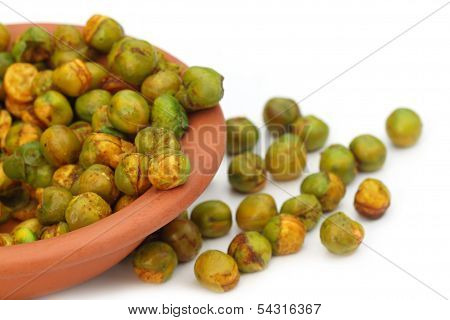 Roasted Green Peas
