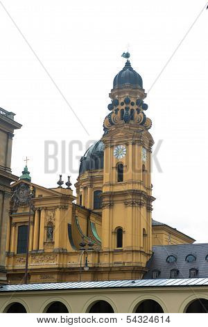 Buildings in munich city center, Marienplatz
