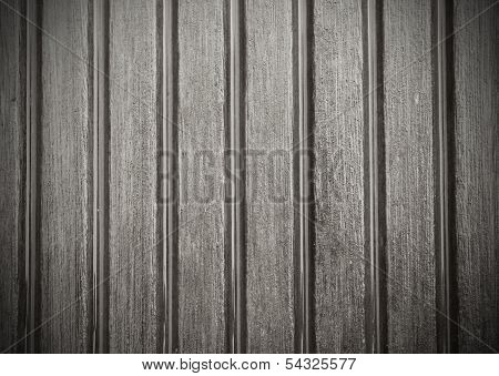 Grooved Wooden Plank Surface Detail