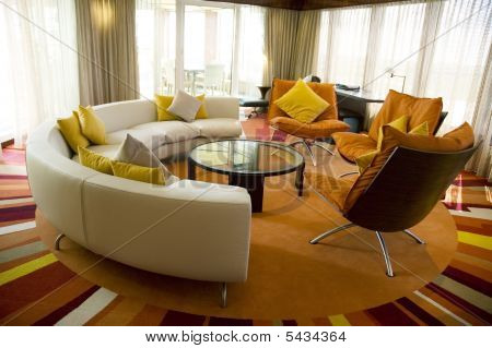 Moderní obývací pokoj