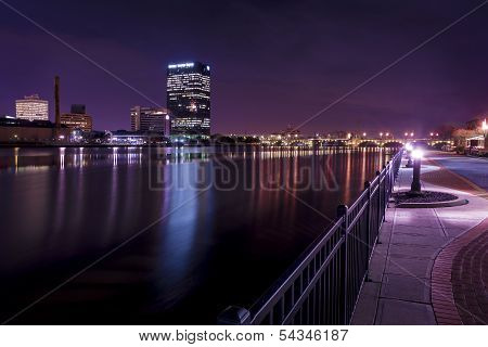 City Lights Skyline