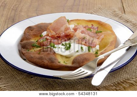 Langos, Home Made Hungarian Pancake