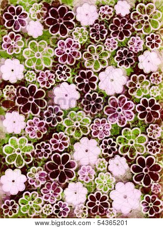 Floral Scrapbook Paper
